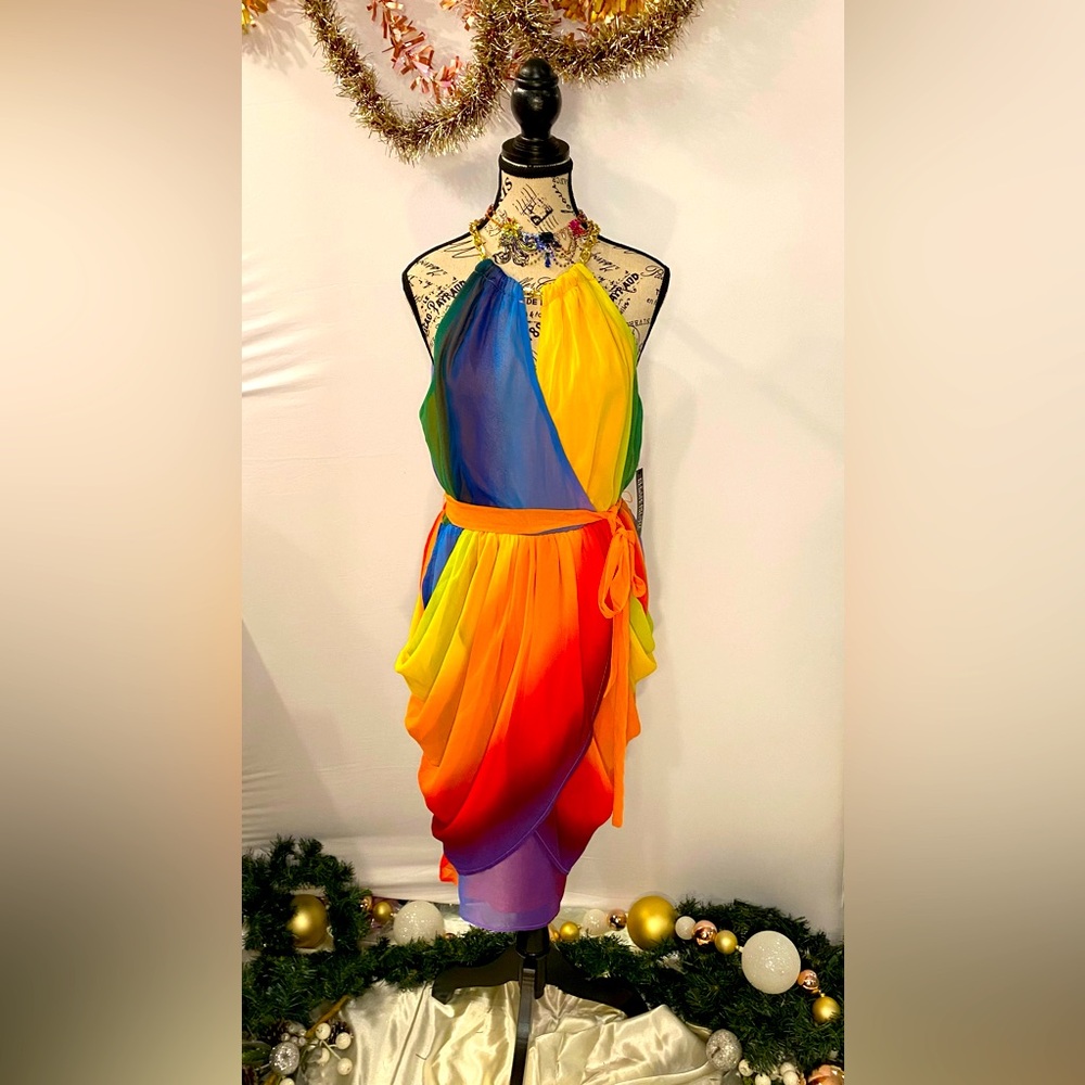 Rainbow Party Dress by NY&Co